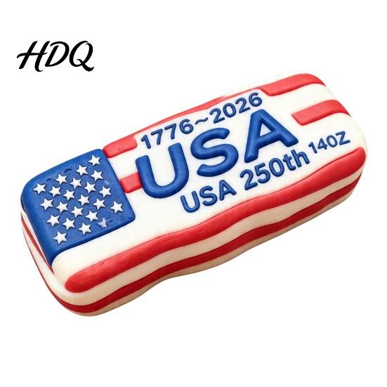 Soft Squeeze Toy America 250th Anniversary Stress Relief Patriotic USA Office Desk Sensory Fidget Pinch Party Favors Portable Reliever
