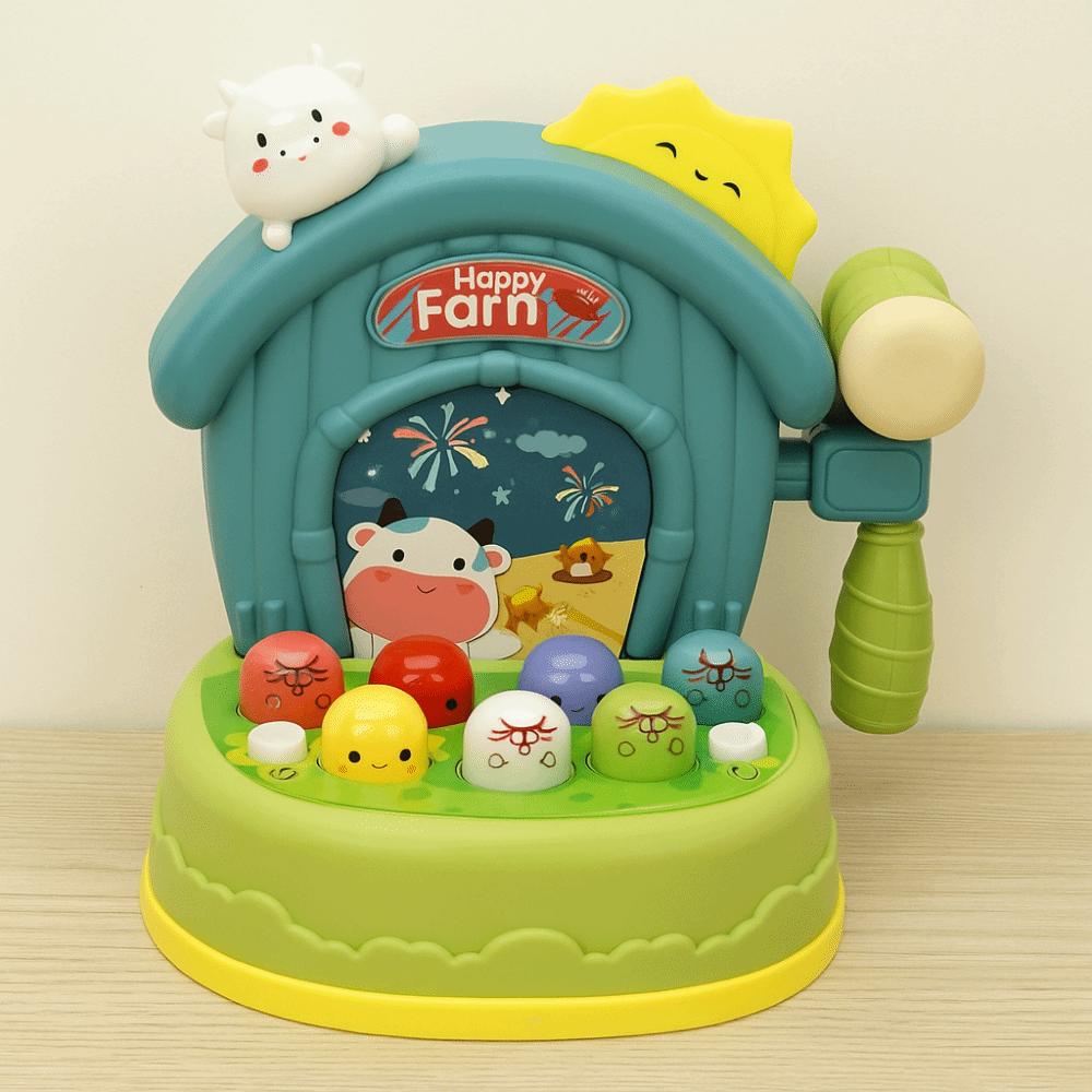 Whack-a-mole Mole Hammering Game Interactive Fun Floor Mice Toys  Educational Developmental