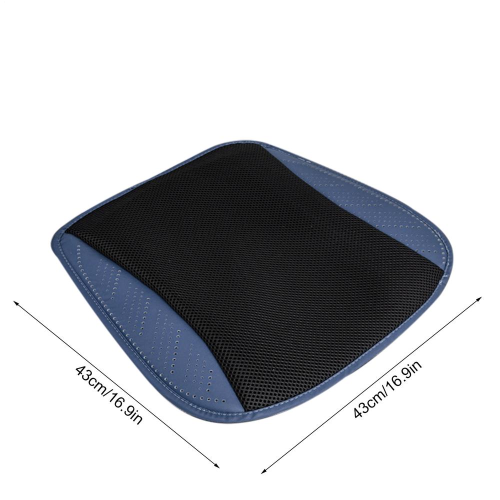 Car Seat Cooling Pad Car Seat Cooling Cushion Ventilated Cover Quiet Cooler Fans 3-Speed Mat USB Plug-in For Road Trip Game