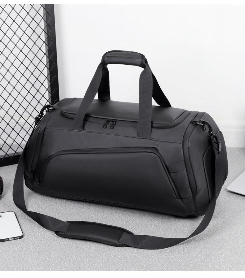 Versatile Large Capacity Travel Bag: Dry/Wet Separation, Crossbody, Handbag, Fitness & Business Backpack