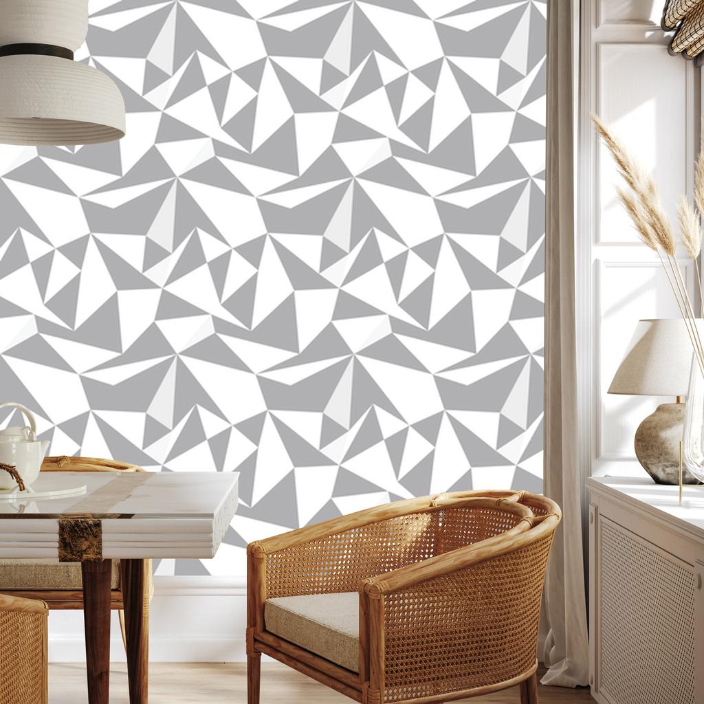 Wallpaper Modern Geometric Pattern for Living Room and Bedroom 50x1000