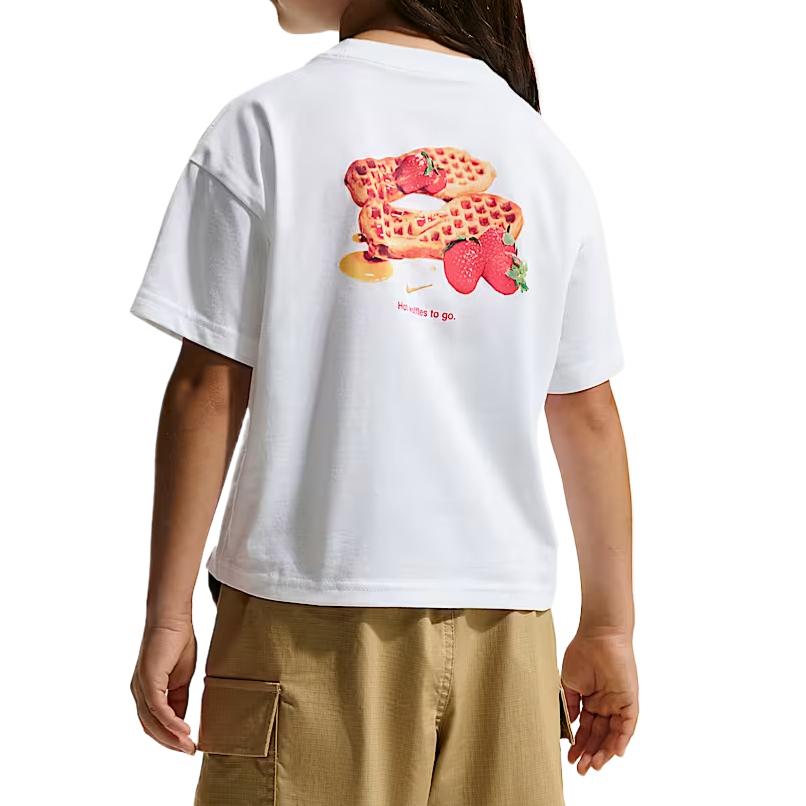Nike Sportswear Short Sleeve Comfortable Skin-Friendly T-Shirt Kids tops IO2024-100