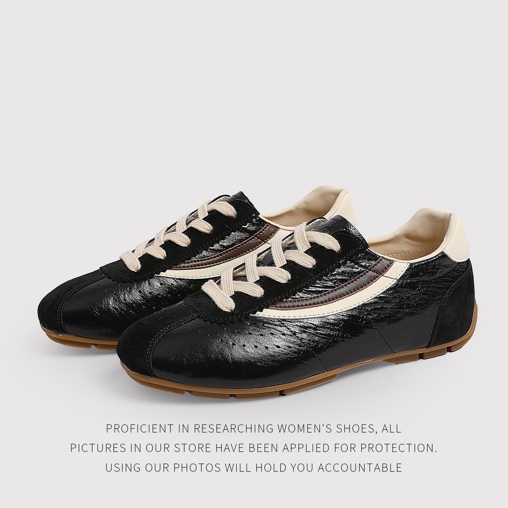 Cowhide European Board Shoes Women'S Shoes Outdoor Whitehead Breathable Advanced Sense