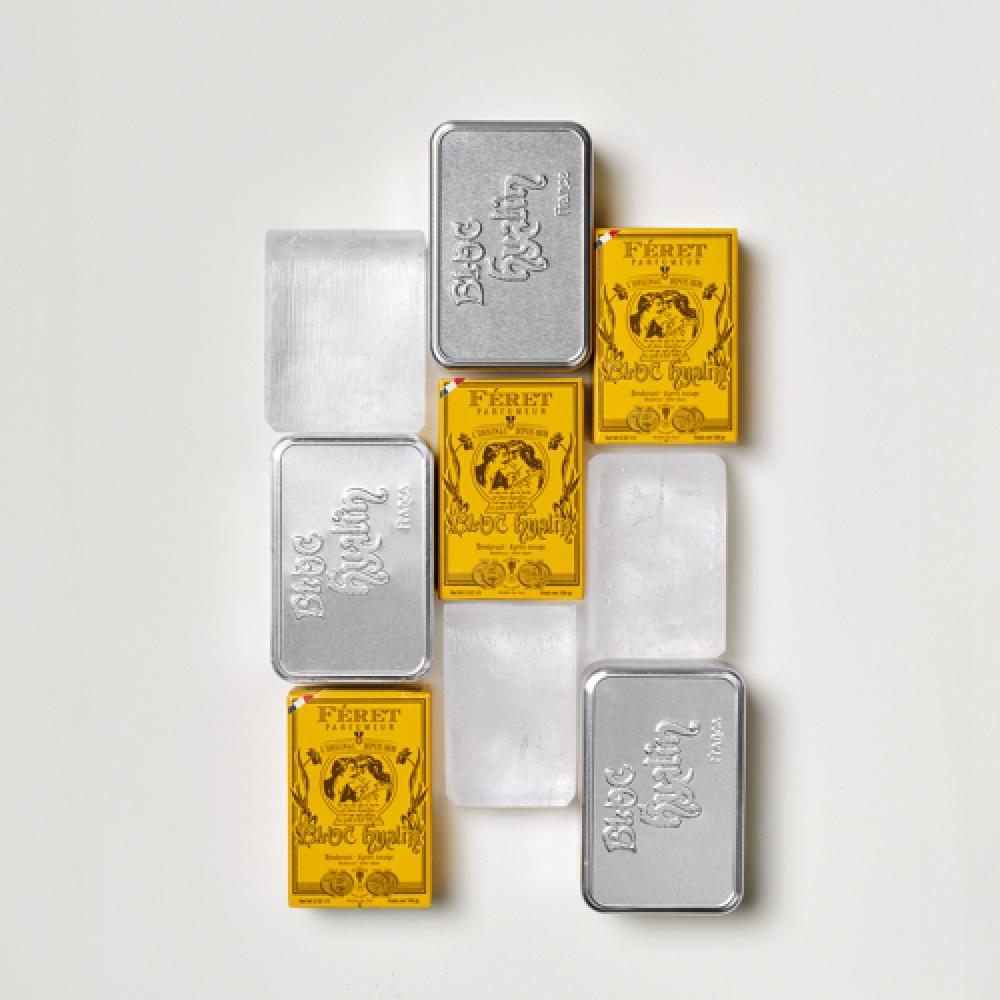 Feret Parfumeur Block Hyalin After Shave Bar    Deodorant