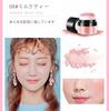 PIPL Cheek Pompon Mineral Cheek Blush with High Gloss Contour Face Cushion Highly Natural Cosmetics Puff, Blush, Soft, Pigmented, Lightweight,