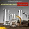 Jingbaodi 150ml Commercial Glass Measuring Pitcher Set