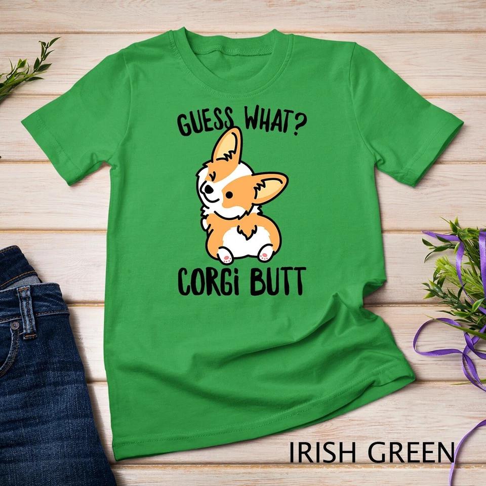 Guess What Corgi Butt T-Shirt Unisex T-shirt 5 XL