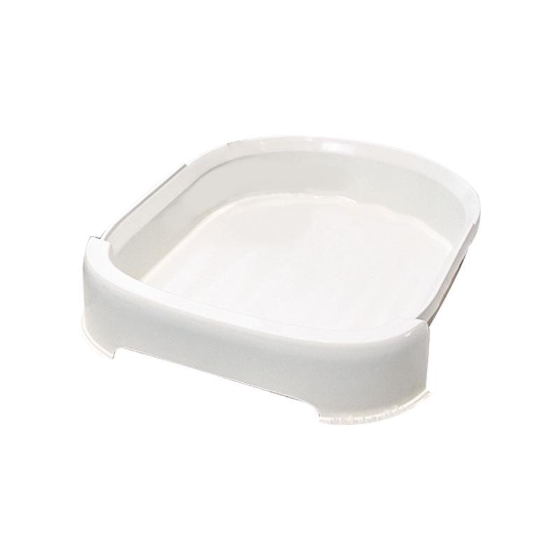 Mika Enclosed Cat Litter Box with Door Panel, Garbage Bag Drawers, and Accessories Upgrade