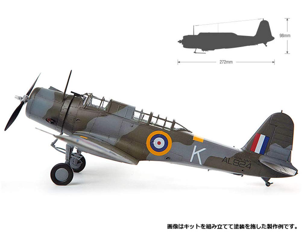 Academy 1/48 British V-156-B1 Chesapeake Plastic Model Kit 12330