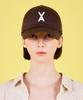 Bajal Va Applique Oversized Ball Cap Brown
