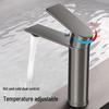 TLXT Elegant Black Bathroom Sink Faucet