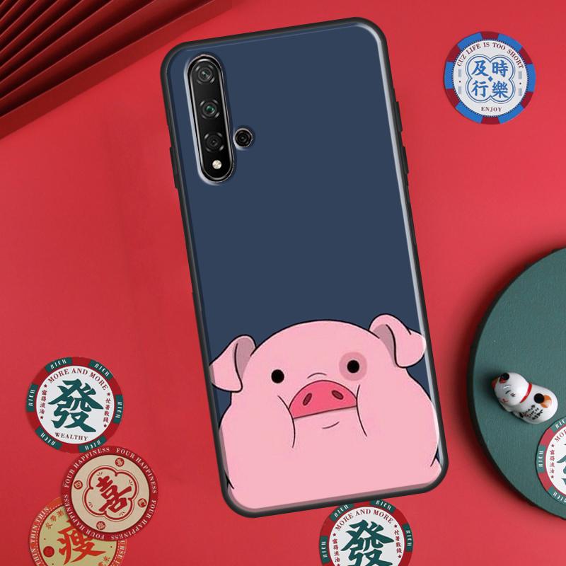 Cartoon Pig For Huawei P60 Pro P30 P40 Lite Nova 7i 8i 11i 12i 12s 10 9 SE Y90 Y60 Y70 Y72 Y61 Y91 Case