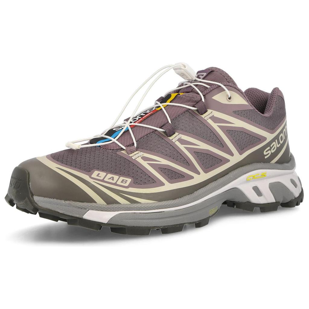 SALOMON Xt-6 Mesh Non-Slip Durable Low-Top Outdoor Functional Shoes Men Shoes Purple 471363
