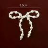 1Pcs Vintage Crystal Bow Woven Pearl Double-Layer Bow Accessories Diy Clothing Shoes Hats And Accessories