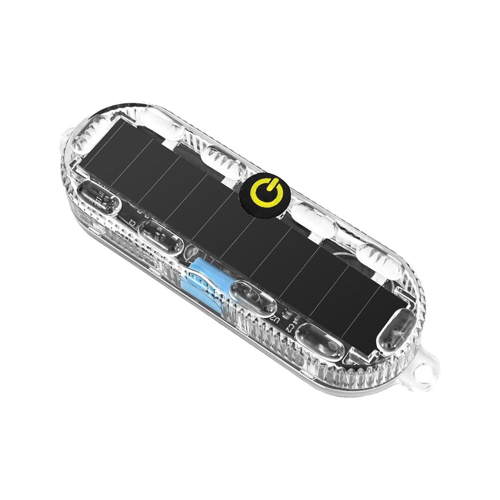 LED Solar Power Car Warning Light Night Security Sign Alarm Caution Lamp Flashing Lamp for Car Motorcycle