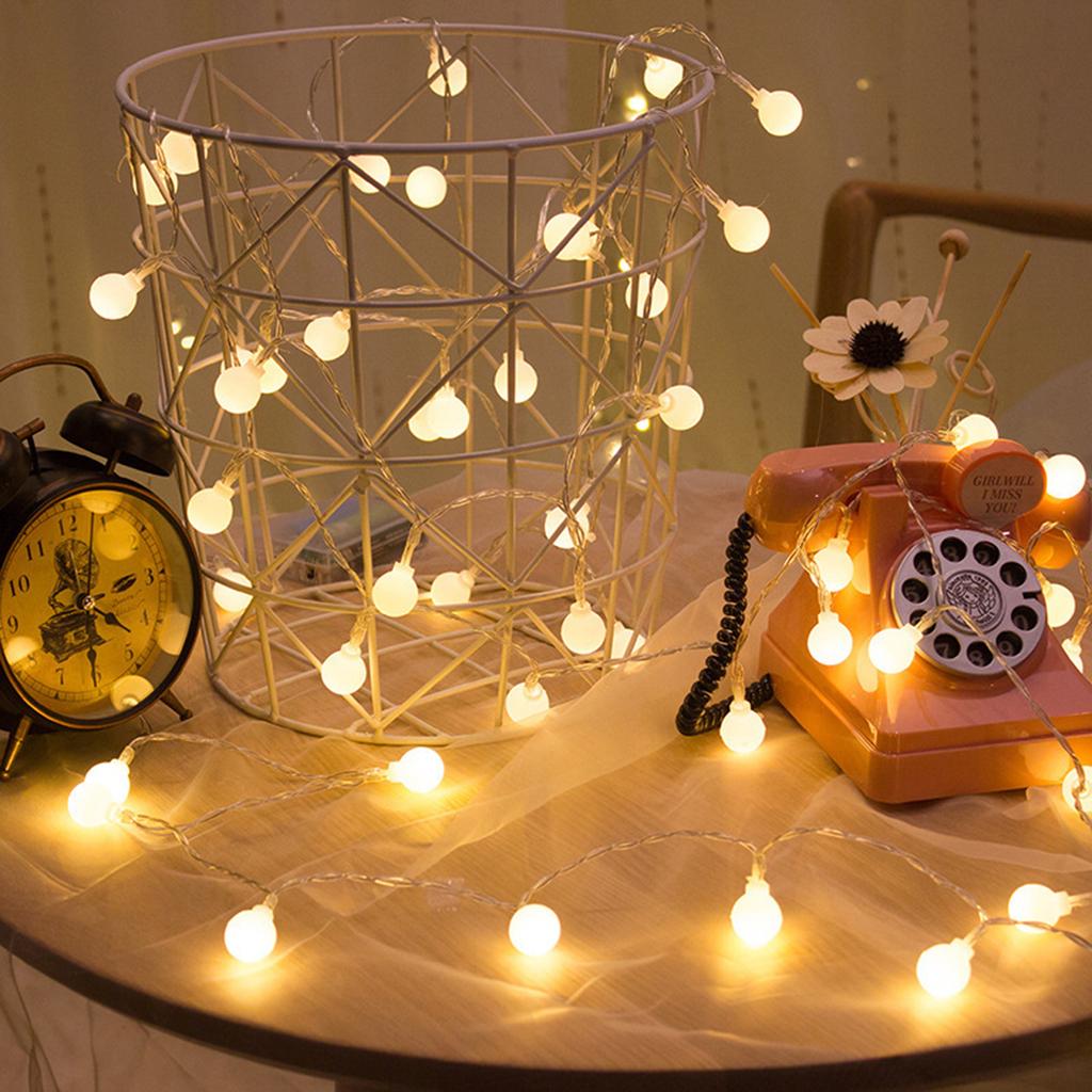 Cutie Baterie Tip Pastilă Șir de Lumini Decorațiune Cameră Petrecere de Sărbători de Crăciun Lumină Camping Exterior Modelare Decorativă Agățat