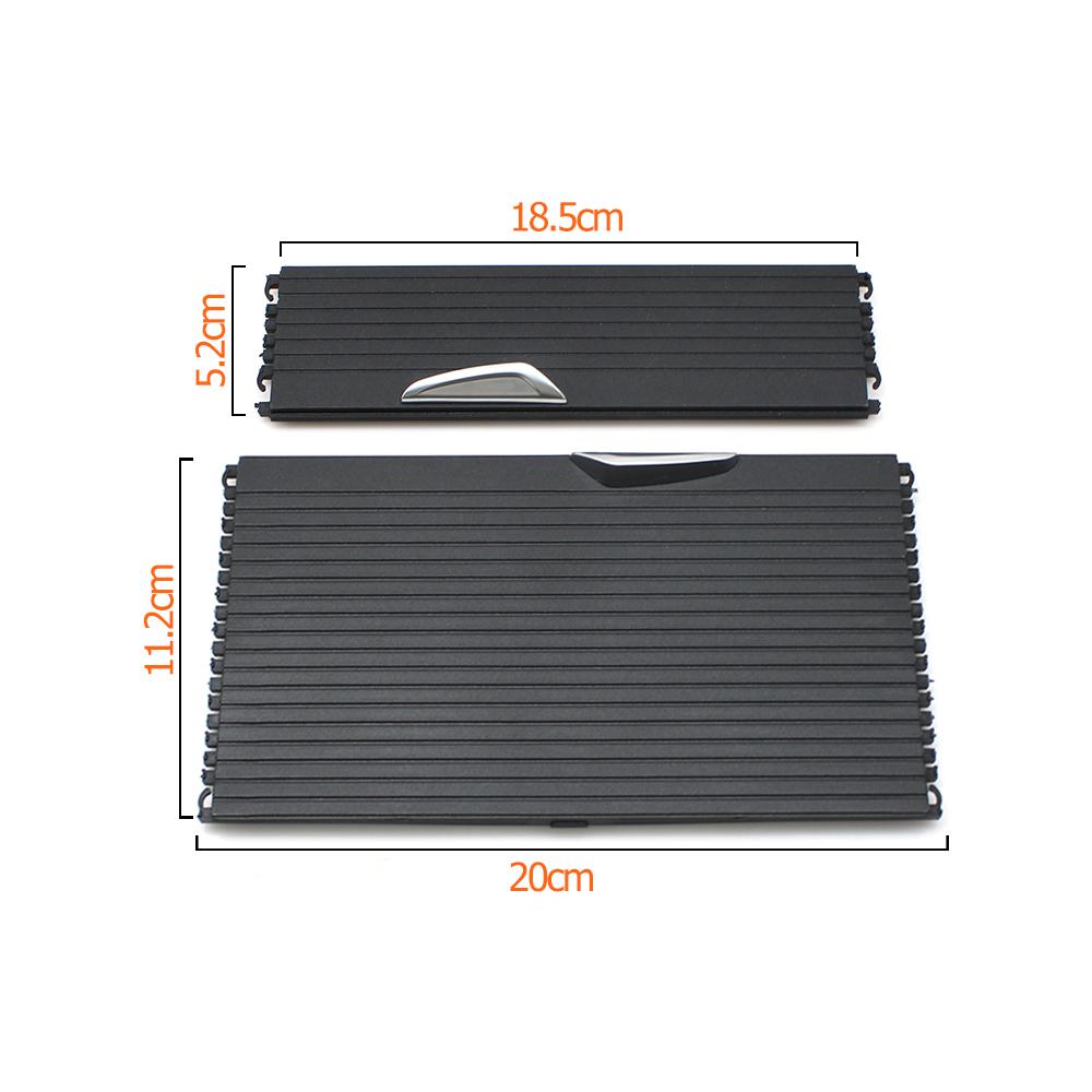 LHD RHD Car Center Console Drink Water Cup Holder Cover Trim Zipper Rolling Curtain For BMW X1 X2 F48 F49 F39 51169299529