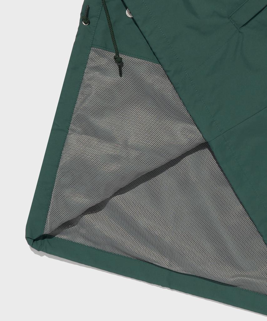 Champion Polyester Mesh Lined Coach Jacket Dark Green