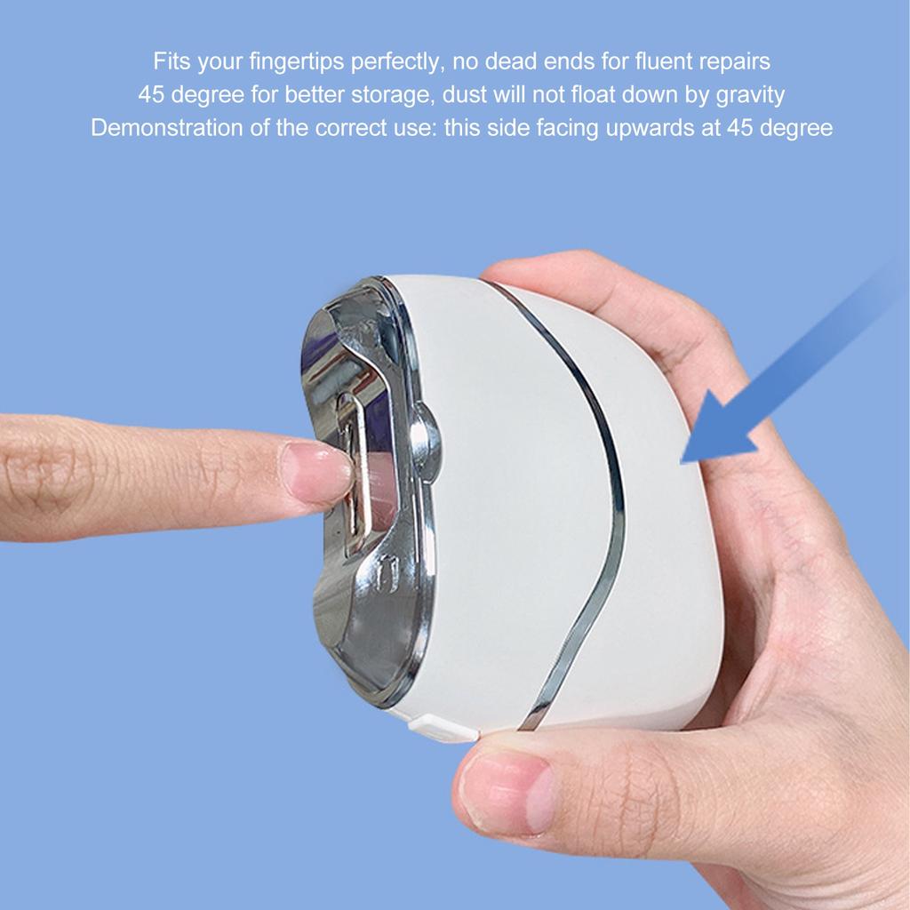 Electric Nail Clipper Multifunction Efficient Safety Low Noise Automatic Nail Clipper for Home Travel