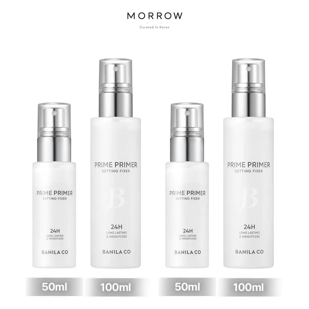 BANILA CO Prime Primer Setting Fixer Lightweight Long-Wear Waterproof Makeup Setting Spray 50ml / 100ml