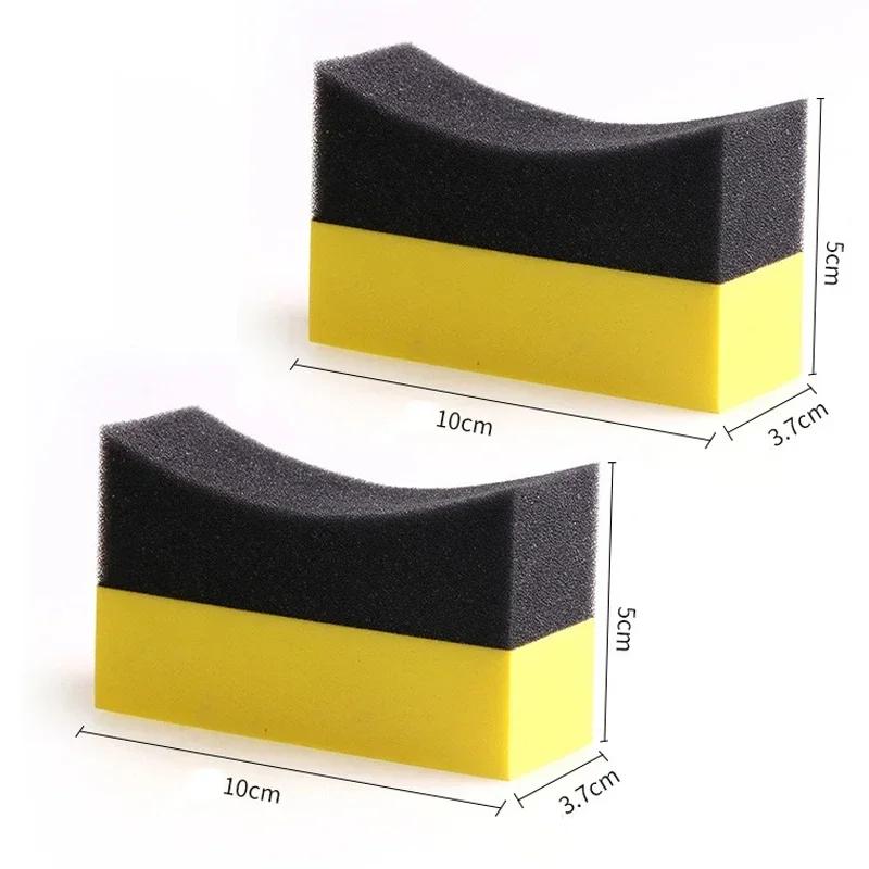 

2 шт. Автомобильная губка Губка для кристаллизации поверхности автомобильной краски Блок губки для стеклянного покрытия Салфетка Инструменты для чистки автомобиля