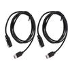 2Pcs Voice Recorder   Cable Fit for   Note AI Recorder Magnetic Charging Cable 1m Black