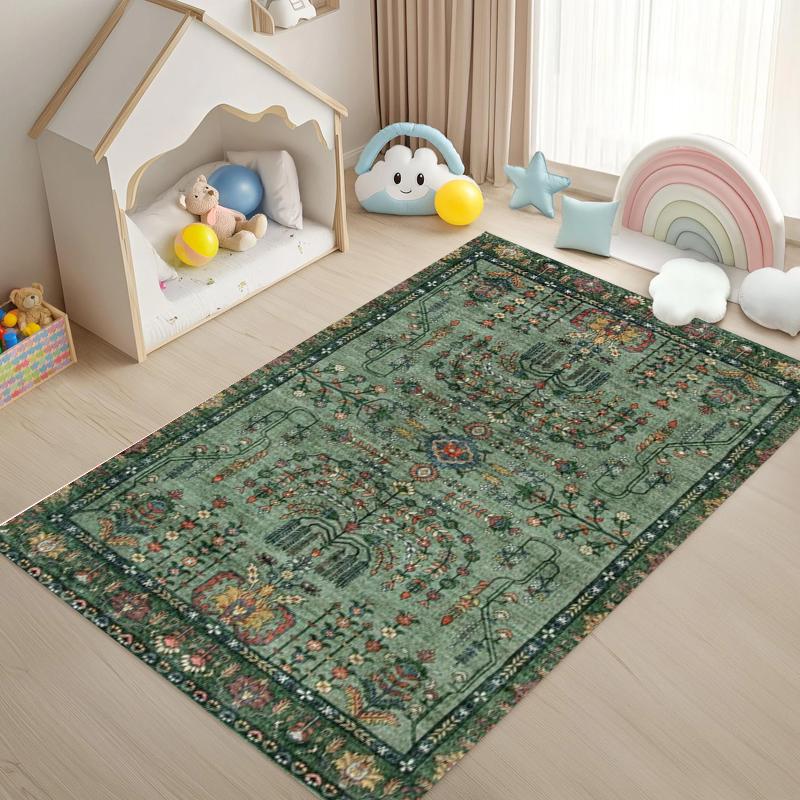 Nordic Moroccan Carpet Bedroom Living Room Dirt Resistant Carpet Bohemian National Style Home Decor  Area Rug Rugs Living Room 50X80CM