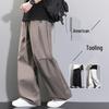 VUUG Men's Cotton Loose Straight-Leg Work Pants