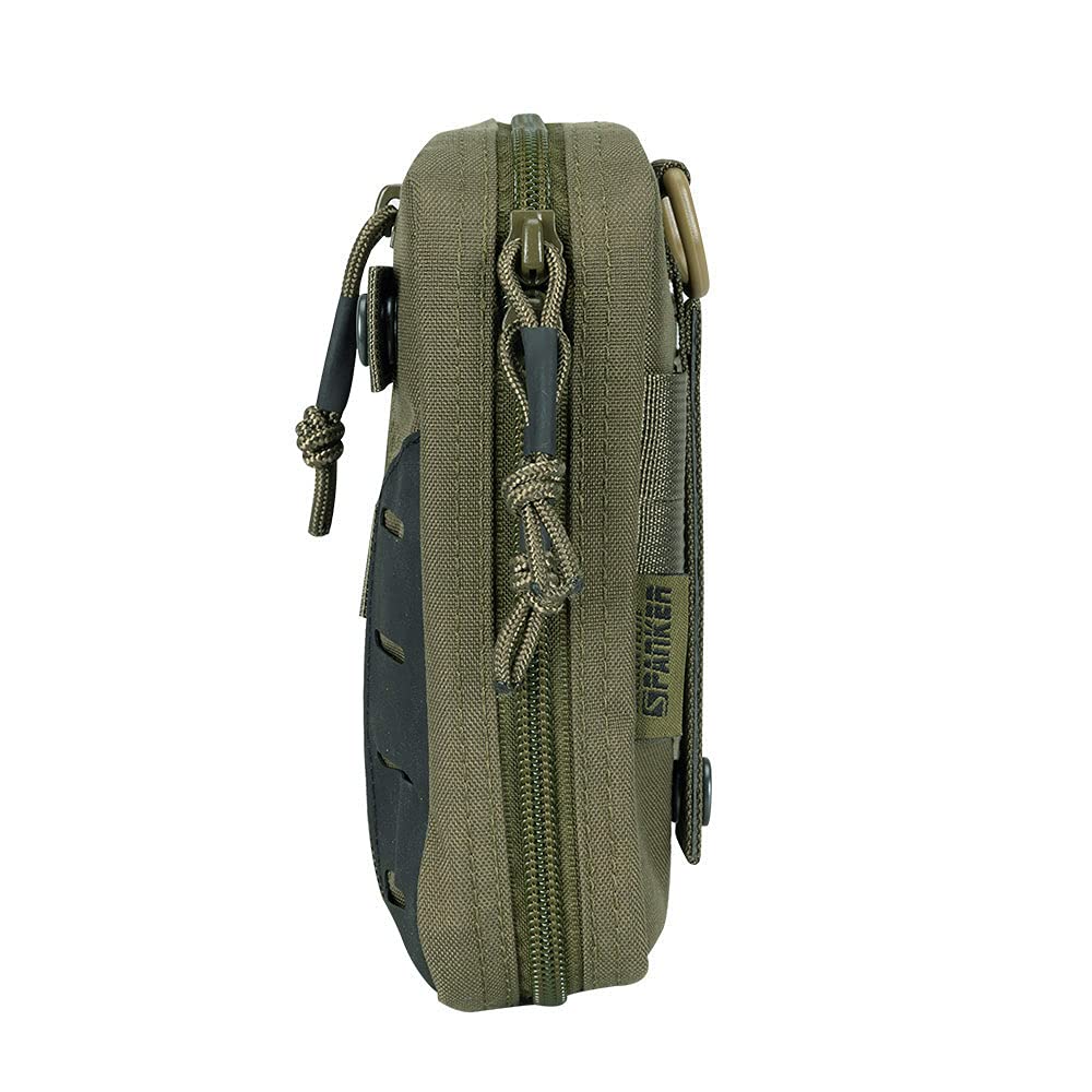 ELITE Nylon Waist Storage Tool Small Item Velcro Large for Outdoor and Work [EXCELLENT SPANKER] Multi-functional Pouch, Bag, Pouch, Bag, Organizer,