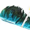 10Meters/Lot White Colored Rooster Feather Trim Ribbon Tape Skirt Fringe Pheasant Feathers For Crafts Diy Jewelry Clothes Plumas