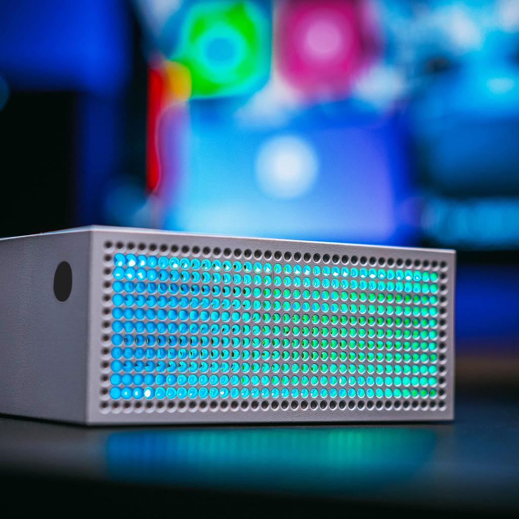 eXtremeRate RGB LED Light Strip for Xbox Series S Console Fan 39 Multicolor Changeable Flexible Tape Light Strip Kit with IR DIY Decoration Accessory