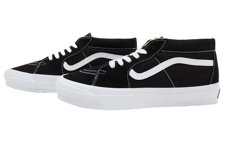 VANS Sk8- Reissue 83 LX Black White - VN000CQQBA2