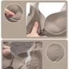 Original Japanese Light Cotton Seamless Front Buckle Bra for Small Chests - Thick, Gathered, No Steel Ring