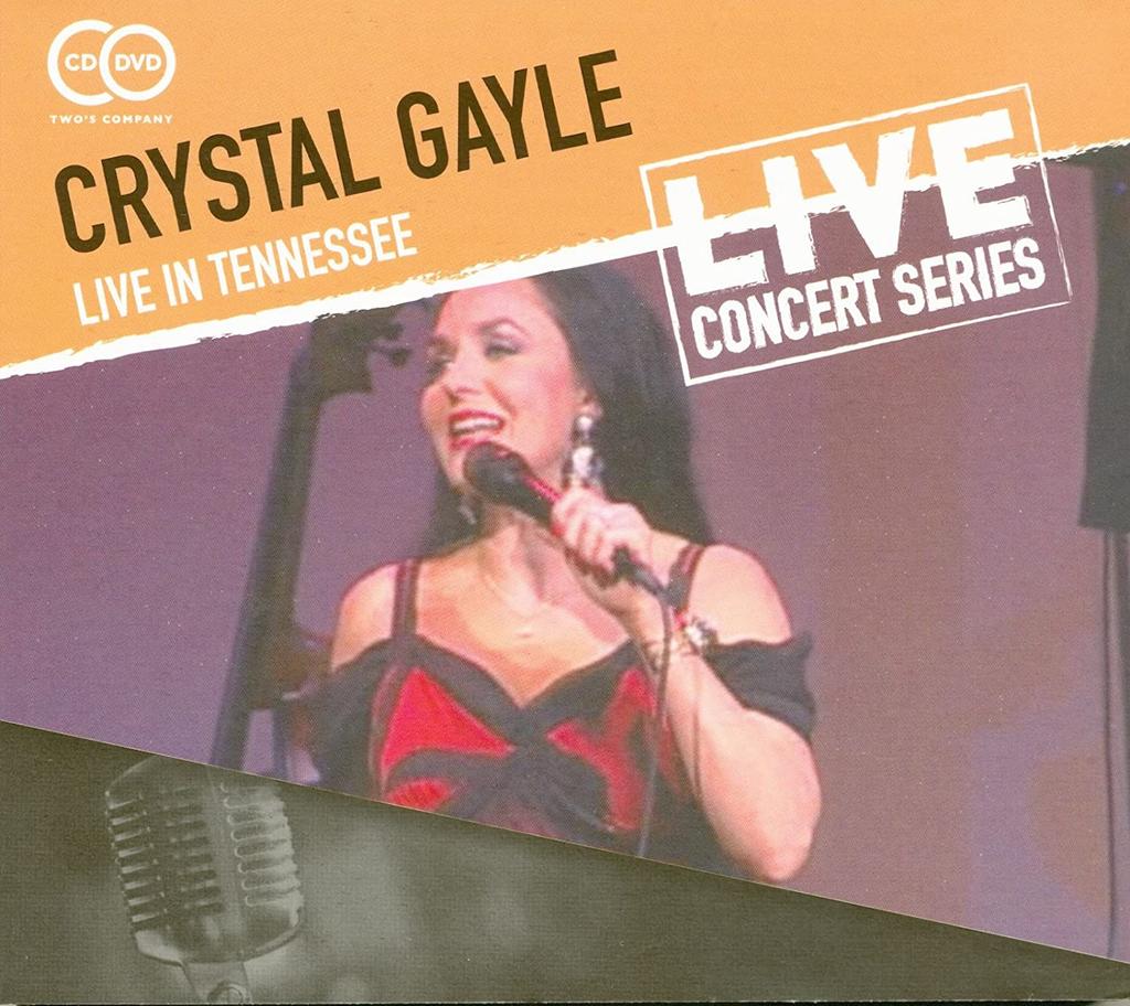 CD CRYSTAL GAYLE - Live In Tennessee Non Japan Pop Used