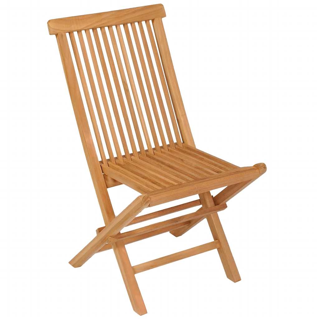 5 Piece Teak Wood Outdoor Dining Set