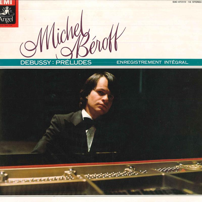 LP Record MICHEL BEROFF - Debussy: Preludes EAC4721516 ANGEL Japan Obi Classical Used