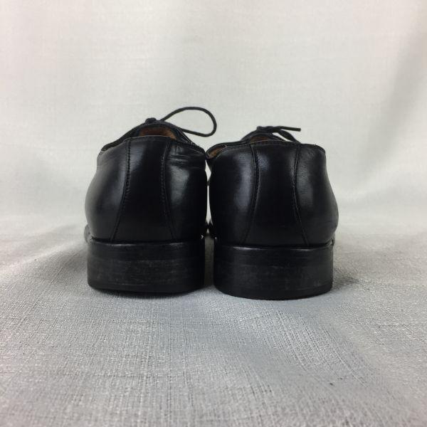 Androgyn Ganzleder Wholecut Mckay Konstruktion Business-Schuhe Schwarz Größe 41.5 Herren(GEBRAUCHT)