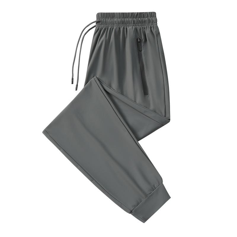 Ice Silk Breathable Men's Sports Pants Quick Drying Sweat-absorbing Comfortable Cool High Quality Outdoor Pants for Men