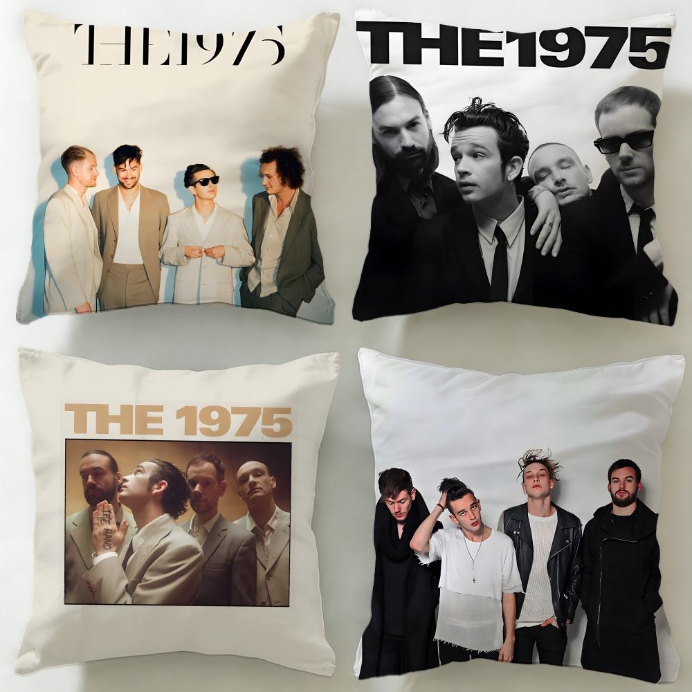 Klassische Band The 1975 Kissenbezug Weich Leicht zu Waschen Kissenhülle Vielseitig für Sofa Bett Reisen und Büro