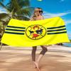 Club America Emblem Beach Towel, Quick-drying, Easy to Care for, Suitable for Both Fitness and Beach Vacations,Sports Essential