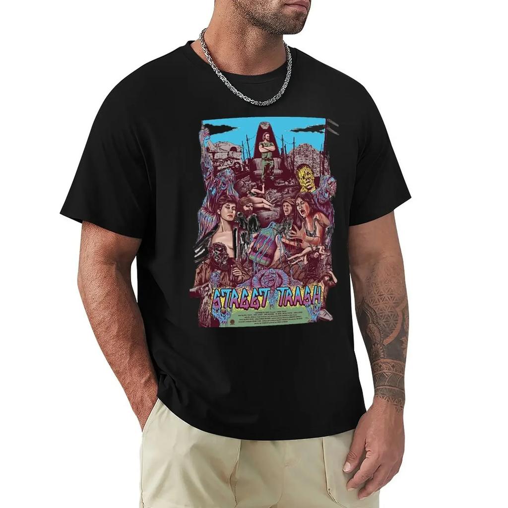 Street Trash (80s Splatter Melt Horror Movie) T-Shirt heavyweights kawaii clothes Blouse cotton t-shirt