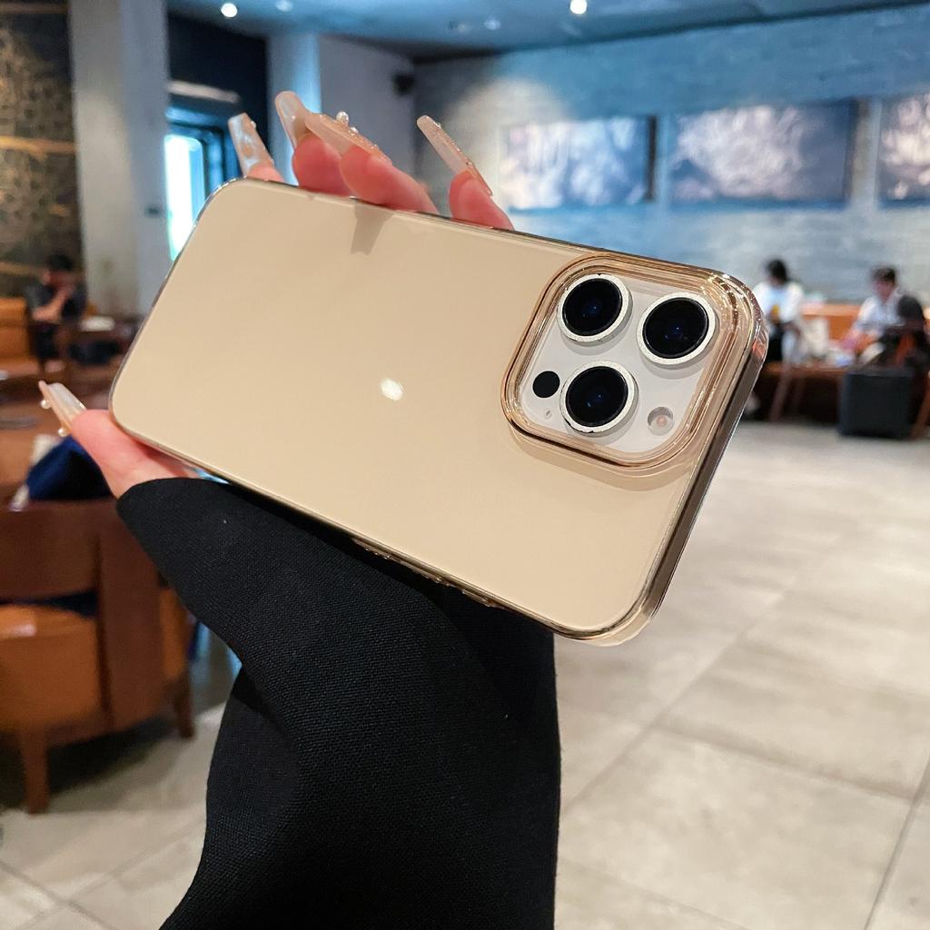 For IPhone16pro Transparent PC Mobile Phone Hard Case for Apple Non-yellowing Anti-fall Pc Mobile Phone Case Material Diy