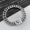 Five-pointed Star Cuban Bracelet Domineering Retro Brand Thai Bracelet for Men