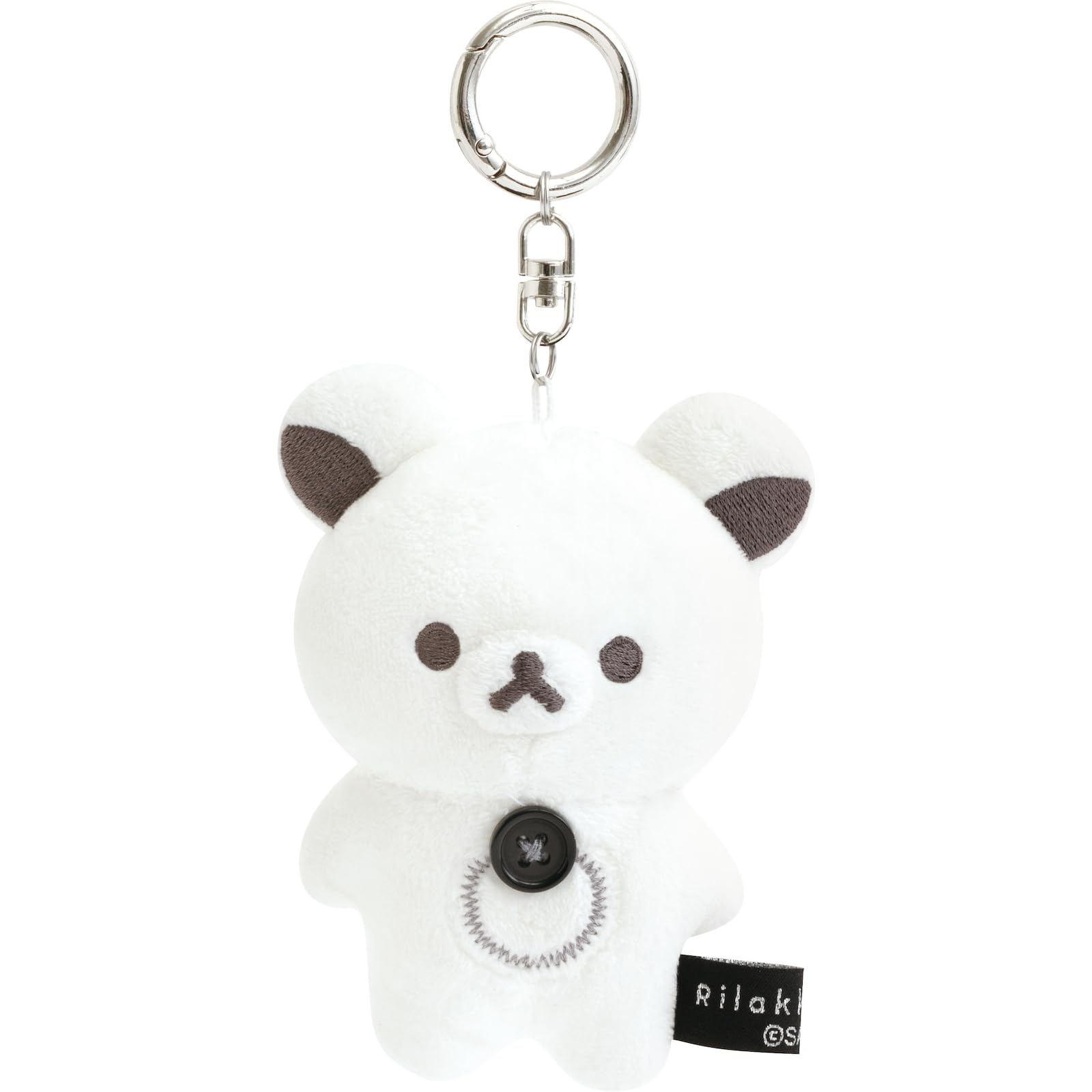 MV73801 Rilakkuma БАЗОВЫЙ RILAKKUMA МОНОХРОМНЫЙ Подвесная Плюшевая Игрушка Корилаккума