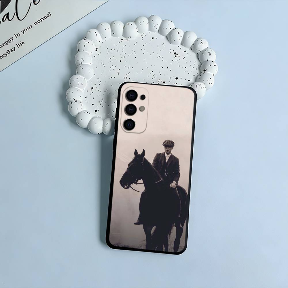 P-Peaky-B- Blinders-movie Black Soft Silicone Phone Case for Samsung S25, S24, S21, S22, S23, S30, Ultra, S20, Plus, FE, Lite
