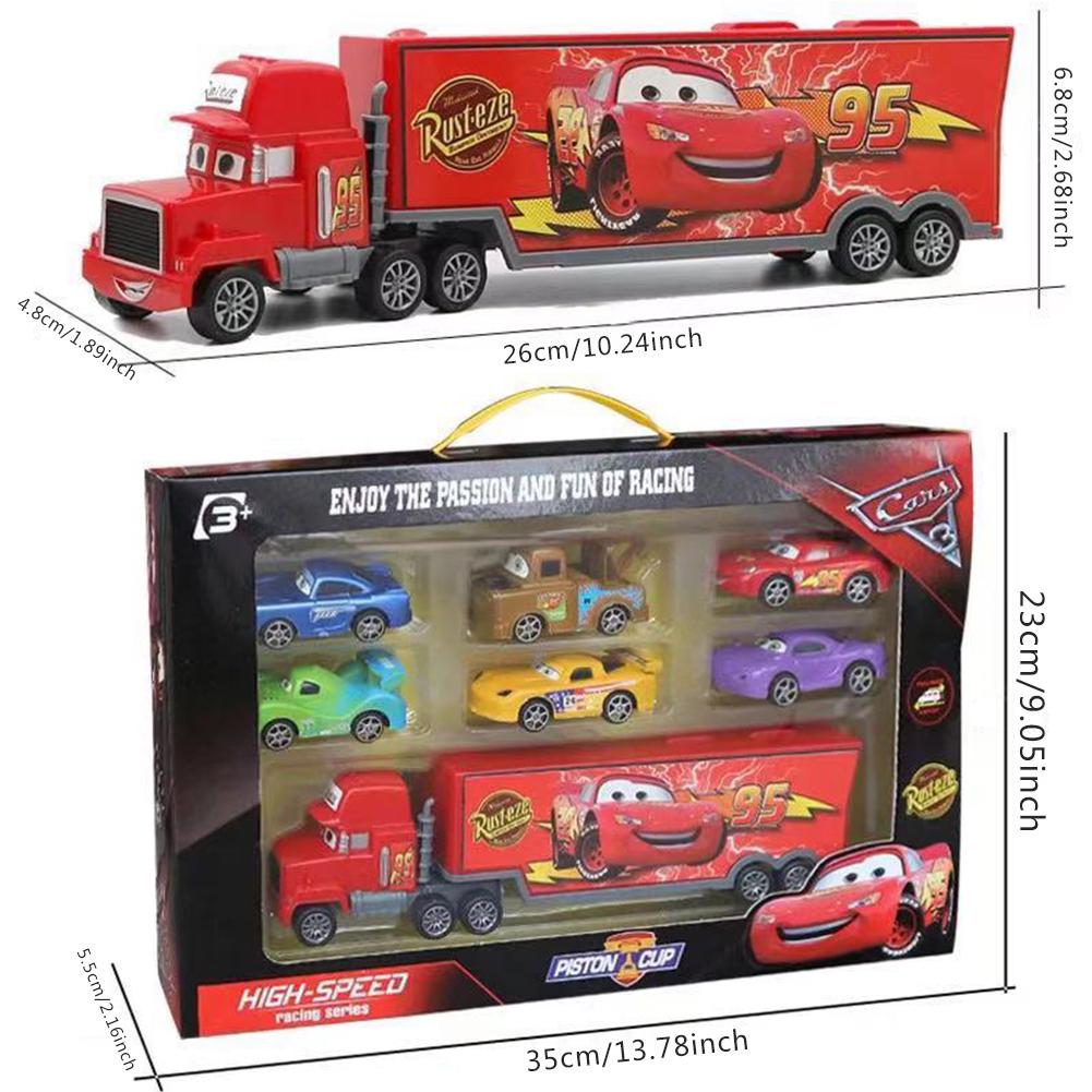 Saetta Mcqueen Pista Cars Jackson Storm Confezione Da Pixar