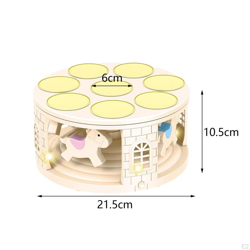 Karuzelowy Stojak na Babeczki Stopień Automatycznie Obracające się Talerze Wielofunkcyjne Ciasteczka do Domu