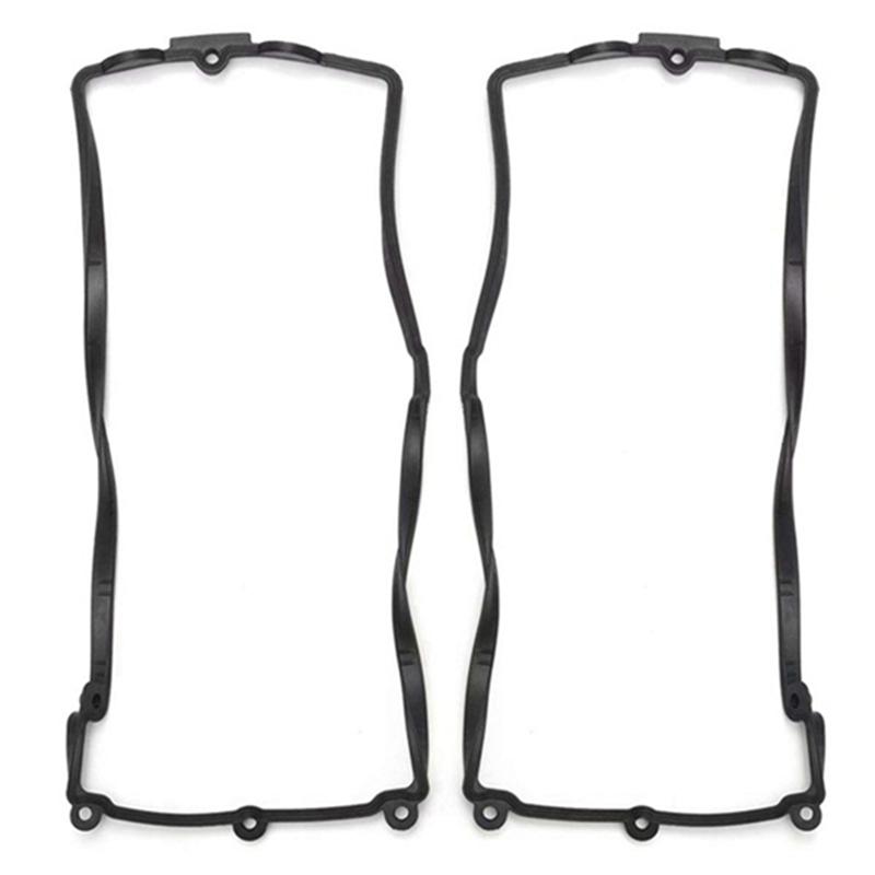 Car Engine Valve Cover Gasket Set L+R 11127513194 11127513195 For Bmw 545I 550I 645Ci 750Li X5 Replacement Parts 2PCS