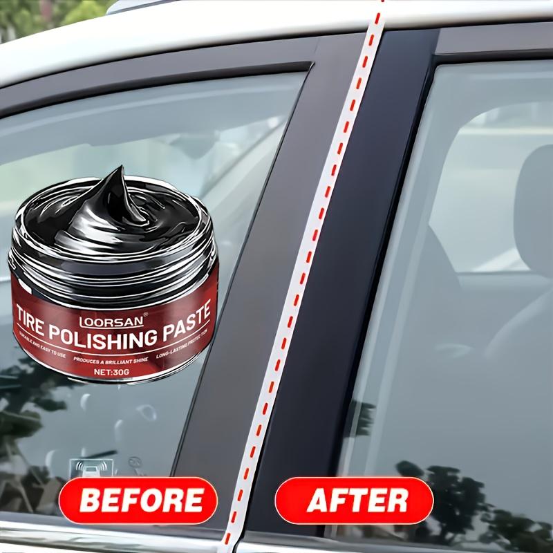 Automobile plastic interior repair paste:An easy-to-use,long-lasting leather care solution that resist fading,comes with a spong