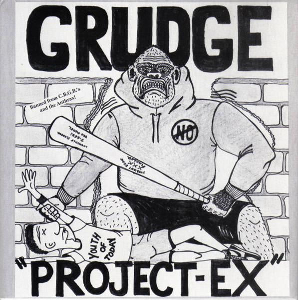 

7inch Record GRUDGE - Project-Ex JISM1 Jism Records 1989 US Rock Used